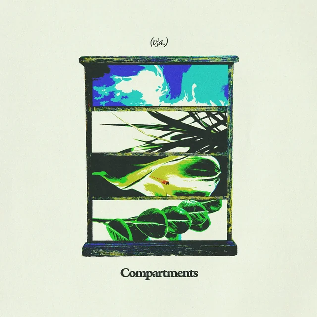 vja - Compartments indie rock album cover by Victor Amaral